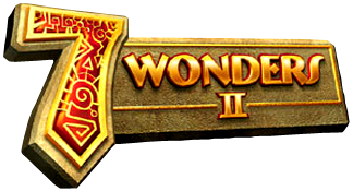 7 Wonders II title screen for Nintendo DS